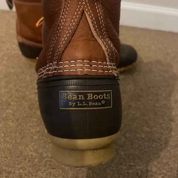 LL BEAN DUCK BOOT SHEARLING-Lined - Picture 2 of 4